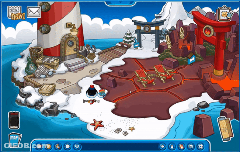 Club Penguin Game Play GIF