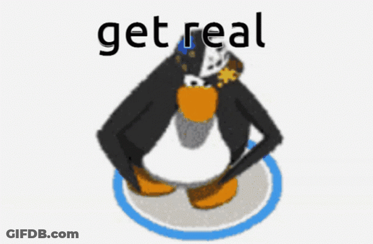 Club Penguin Get Real Dance GIF