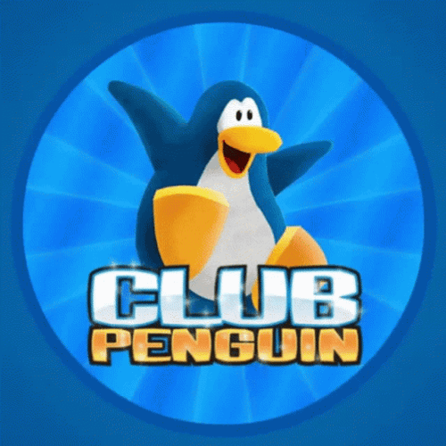 Club Penguin Logo PFP GIF