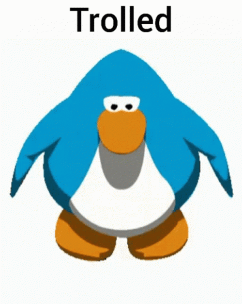 Club Penguin Troll Dance GIF