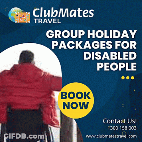 Clubmates Travel Advertisement Group GIF