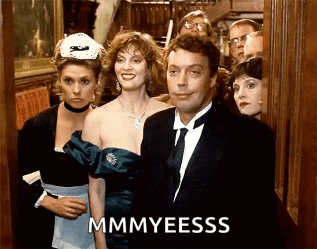 Clue Tim Curry Sinister Smile GIF