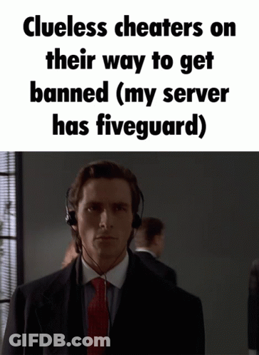 Clueless Cheaters On Their Way To Get Banned ( My Server Has Fiveguard) GIF