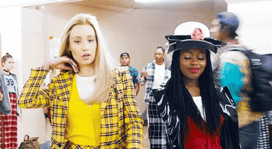 Clueless Movie Hair Flip Of Cher GIF