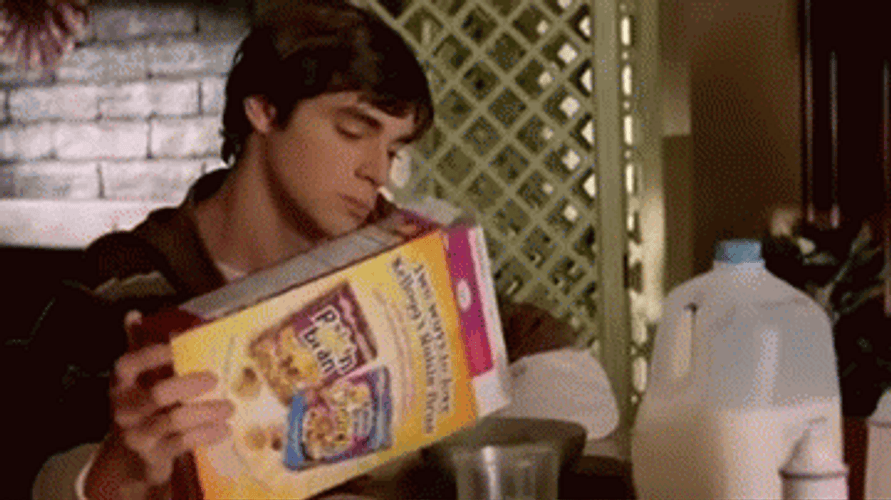 Clumsily Preparing Breakfast GIF