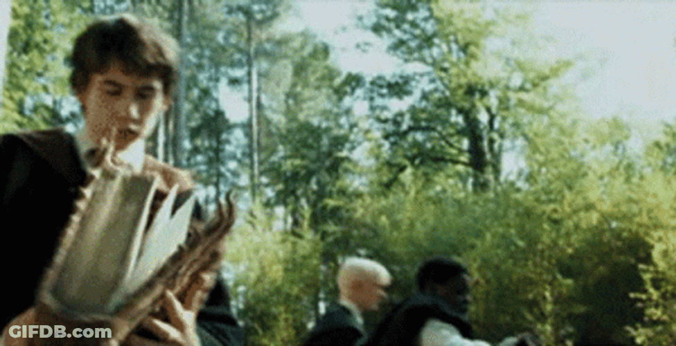 Clumsy Neville Longbottom GIF