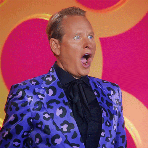 Clutch Pearls Astonished Carson Kressley GIF