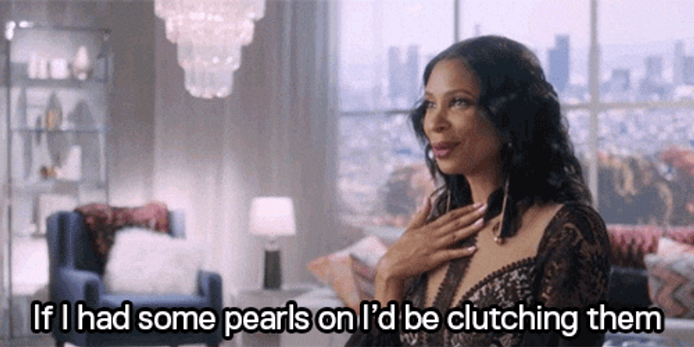 Clutching Pearls Basketball Wives Jennifer Williams GIF