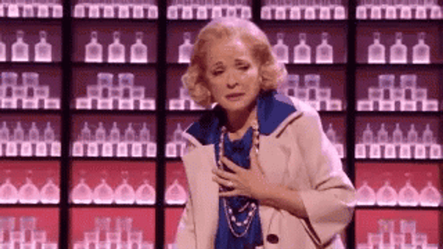 Clutching Pearls Christine Ebersole GIF