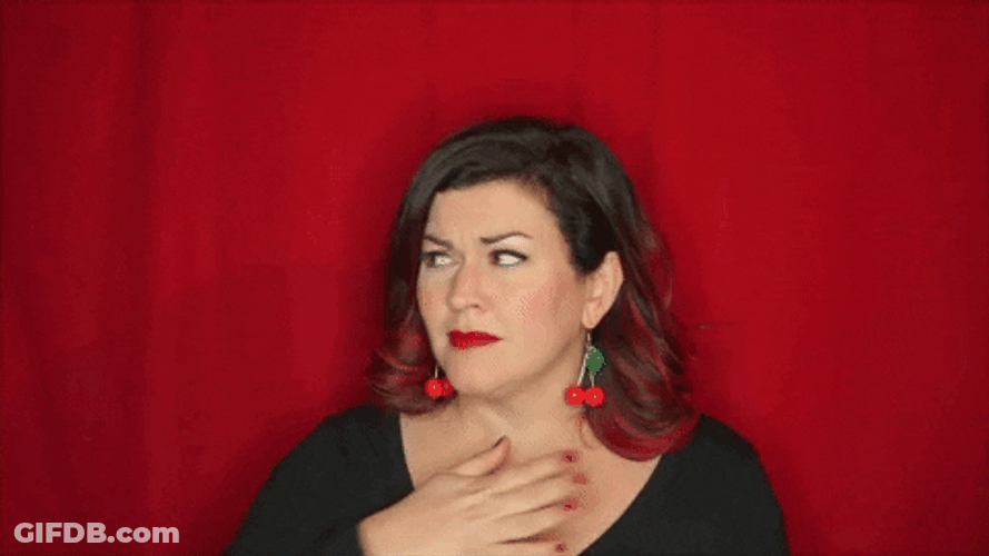 Clutching Pearls Cristine Gritmon GIF