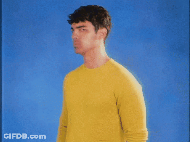 Clutching Pearls Nick Jonas Shocked GIF