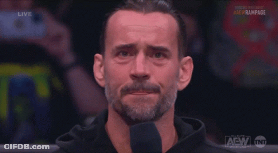 CM Punk AEW Promo GIF