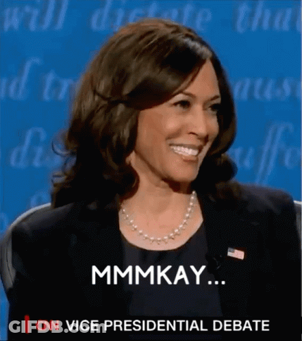 CNN Vice Presidential Debate GIF
