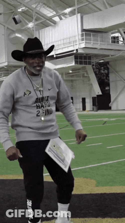 Coach Prime Ain't Hard To Find GIF