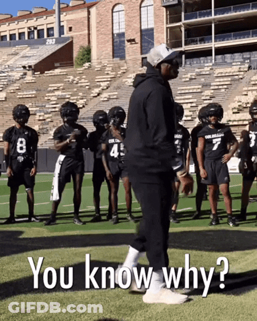 Coach Prime You Know Why It's Personal GIF