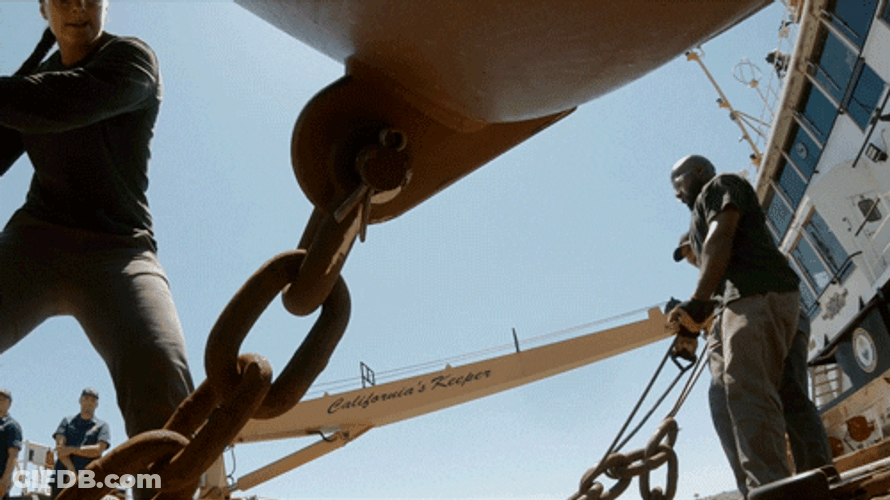 Coast Guard Hammer The Chain GIF