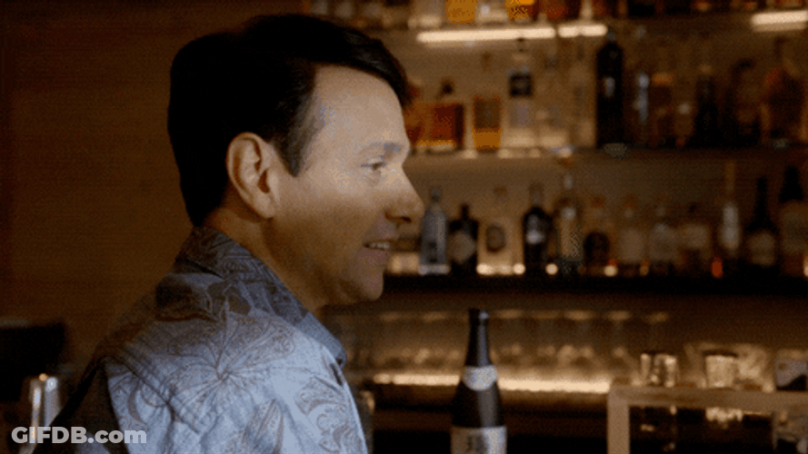 Cobra Kai Daniel LaRussos Shocked Laugh Cry GIF