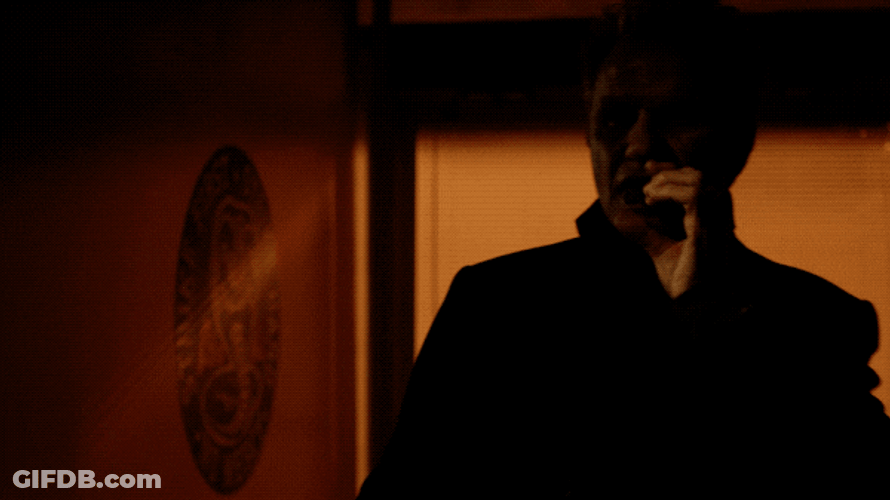 Cobra Kai John Kreese Cigar GIF