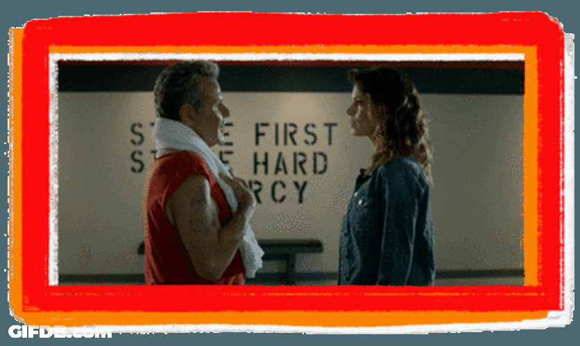 Cobra Kai Kreese Amanda Slap GIF