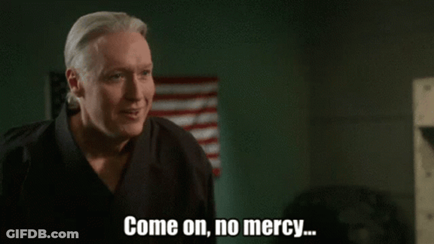 Cobra Kai Terry Silver No Mercy GIF