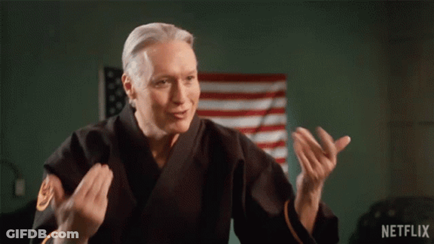 Cobra Kai Terry Silver Try Me GIF