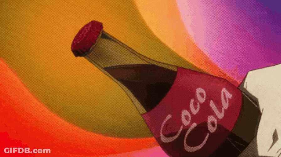 Coca Cola Lightning GIF
