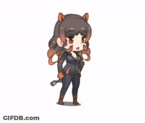 Cocker Spaniel Status Holding Pattern GIF