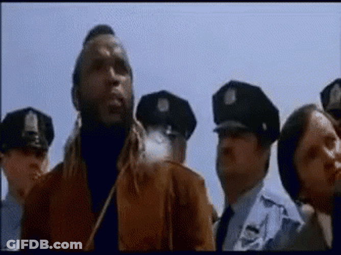 Cocky Mr T Rocky Movie GIF