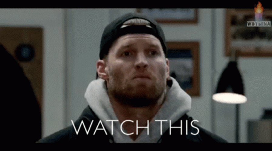 Cocky Shoresy Saying Watch This GIF