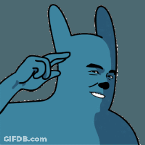Cocky Ta-Dah Sticker GIF