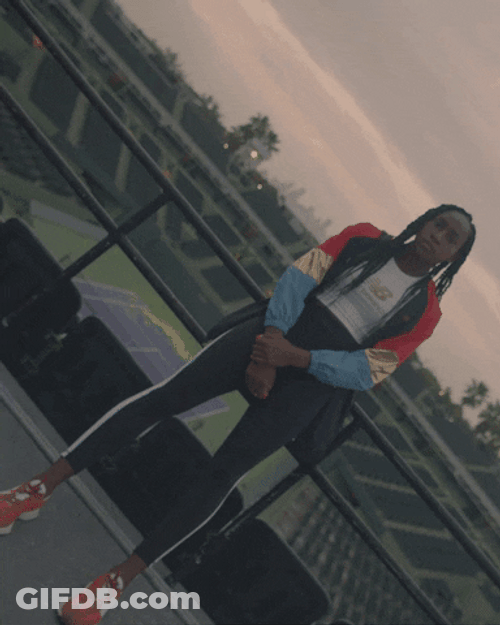 Coco Gauff New Balance Debut Ad GIF