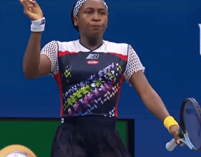 Coco Gauff Not Today US Open GIF
