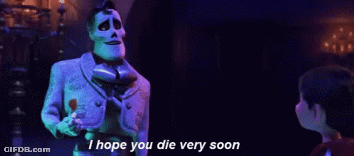 Coco I Hope You Die Very Soon GIF