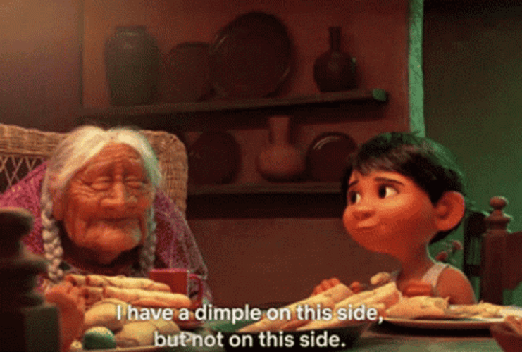 Coco Miguel Talking To Grandma GIF