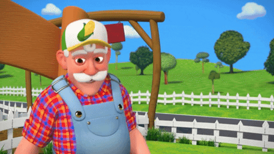 Cocomelon Old Macdonald Farming GIF