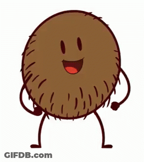 Coconut Tree Fruit Dancing GIF