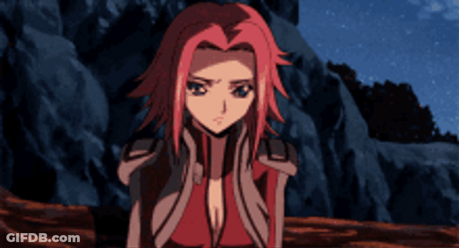 Code Geass Dizzy Kallen Stadfield Fell Down GIF