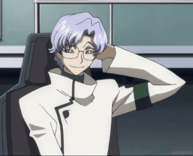 Code Geass Lauhing Lloyd Asplund GIF