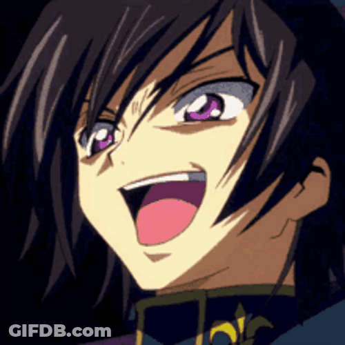 Code Geass Lelouch Lamperouge Laughing Alright Then GIF