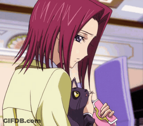 Code Geass Sad Kallen Stadfeld Open Her Knife GIF