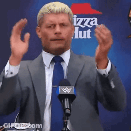 Cody Rhodes WWE Clap GIF