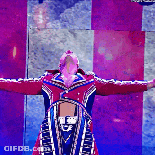 Cody Rhodes WWE Flashy Lights GIF