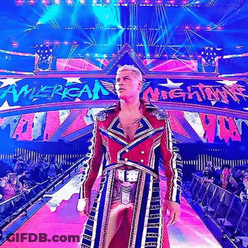 Cody Rhodes WWE Growling Roar GIF