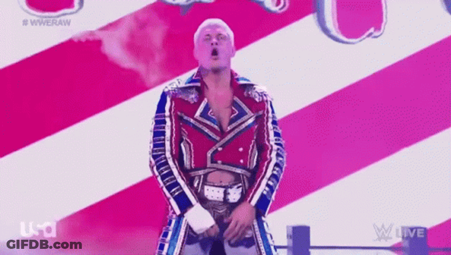 Cody Rhodes WWE Showoff GIF