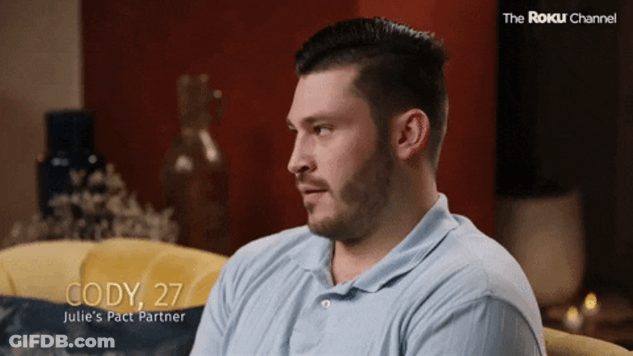 Cody's Not Again Facial Reaction GIF
