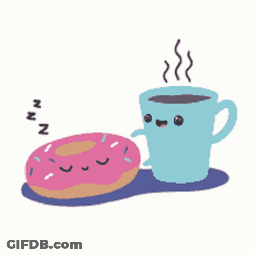 Coffee And Donut GIF
