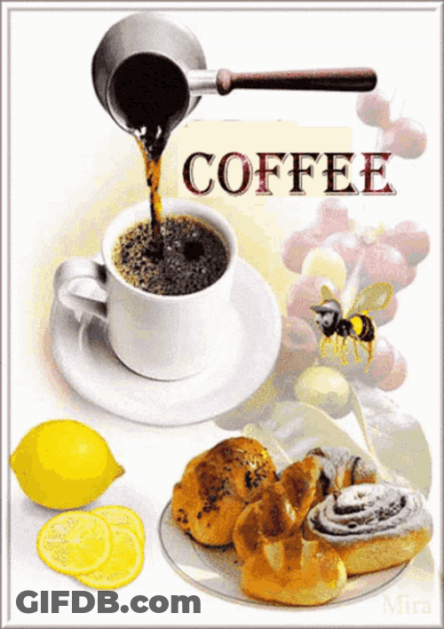 Coffee Bee GIF