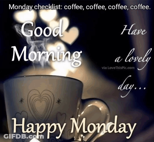 Coffee Cup Good Morning Have A Lovely Day GIF