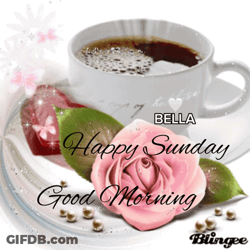 Coffee Cup Saying Good Morning Sis Joy GIF