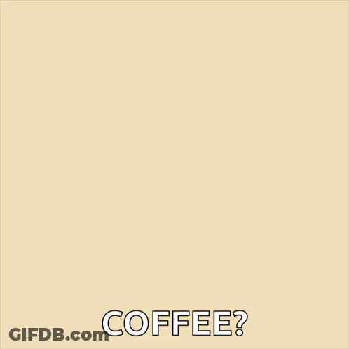 Coffee Cup With Heart Shaped Steam Saying Coffee GIF
